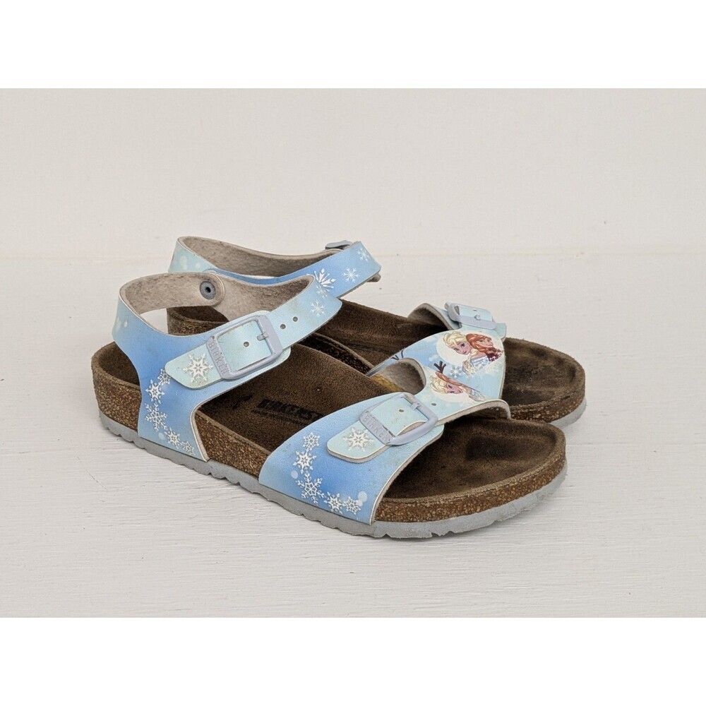Birkenstock Rio Elsa Frozen Anna Birko-Flor Girls Size 2 Eu 33 Sandals